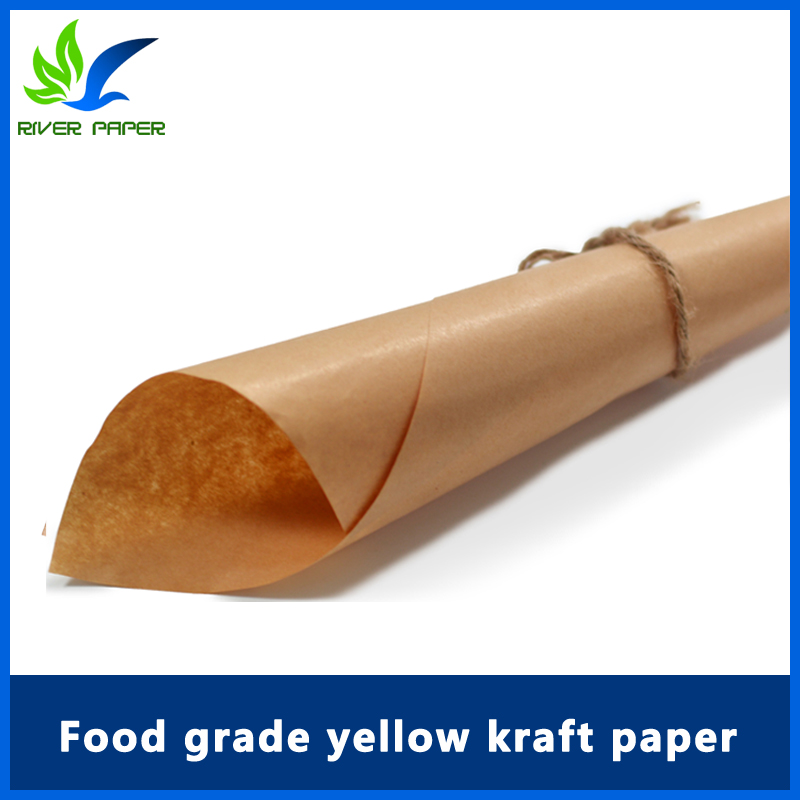 Food grade yellow kraft paper 30-150g