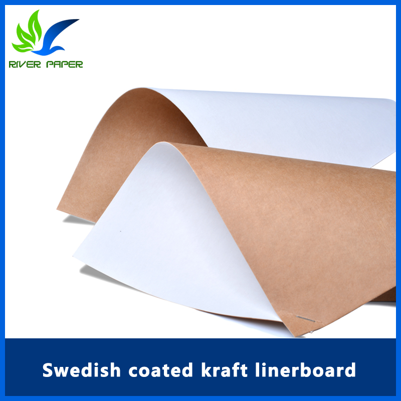 Swedish coated kraft linerboard 180-550g